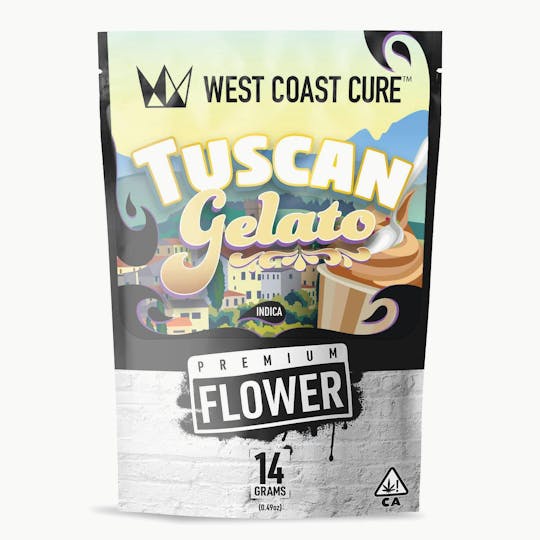 West Coast Cure - Tuscan Gelato - 14G Premium Flower - 1