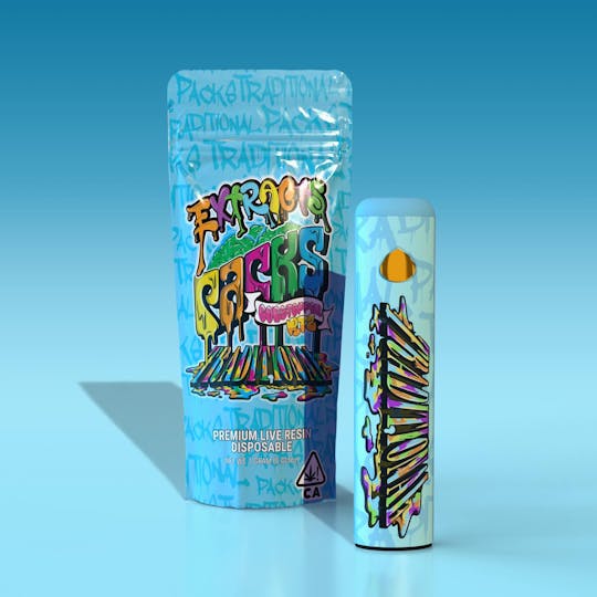Traditional - Traditional x PCF - Gobstopper Rtz Live Resin Disposable 1g - 1