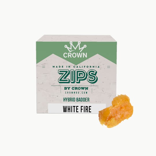 Crown Genetics - Zips by Crown White Fire Badder - 1