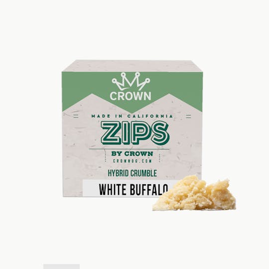 Crown Genetics - Zips by Crown White Buffalo Crumble - 1