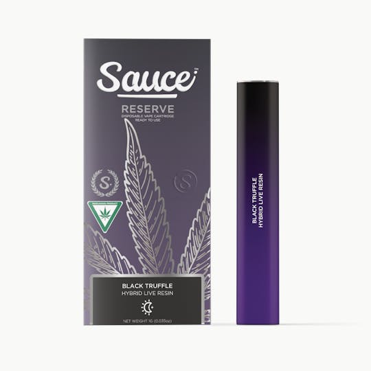 Sauce. - Sauce Reserve - Black Truffle - 1G Live Resin AIO (MI) - 1