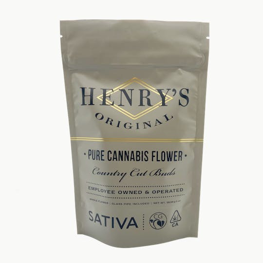 Henry's Original - 28g Pouch Flower- Green Crack - 1