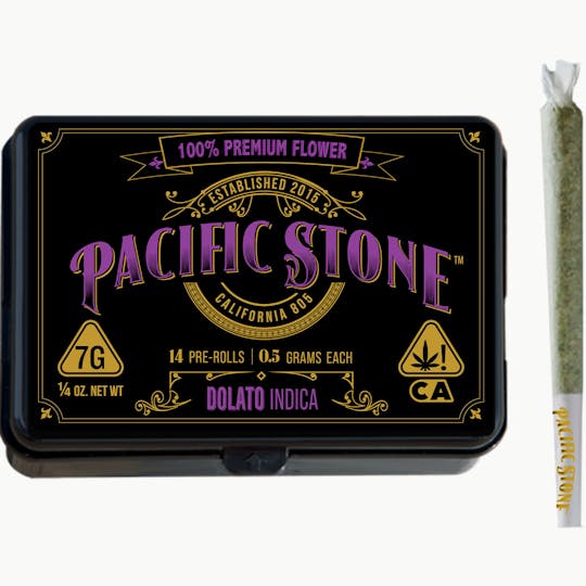 Pacific Stone - Dolato Indica Pre-Rolls 14pk (7g) - 1
