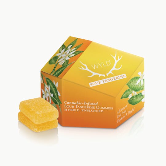 WYLD - Sour Tangerine Hybrid Enhanced Gummies - 1