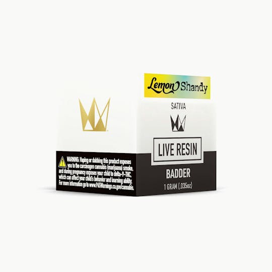 West Coast Cure - Lemon Shandy Live Resin Badder - 1