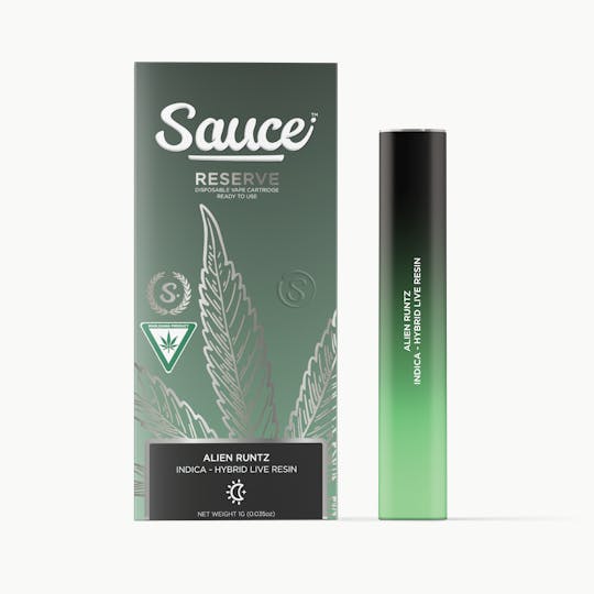 Sauce. - Sauce Reserve - Alien Runtz - 1G Live Resin AIO (MI) - 1