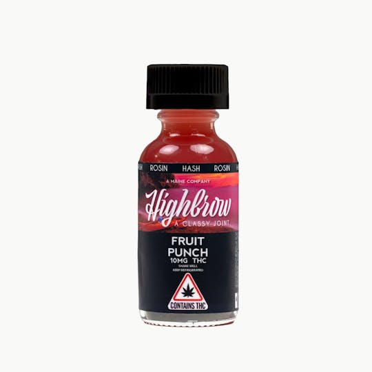 Highbrow - Highbrow Hash Rosin Fruit Punch Drink Mini 10mg - 1