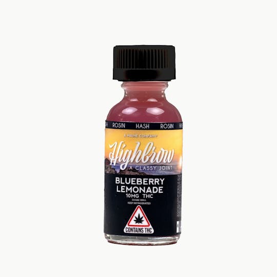 Highbrow - Highbrow Hash Rosin Blueberry Lemonade Drink Mini 10mg - 1