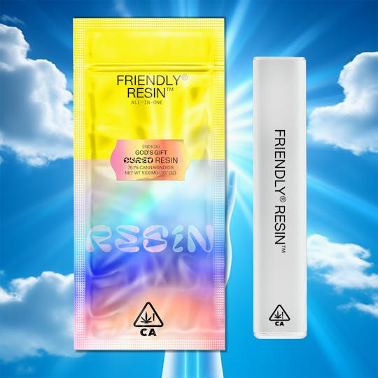 Friendly Brand - God's Gift 1g Cured Resin ALL-IN-ONE - 1