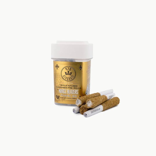 420 Kingdom - The King's Blazers - Watermelon Mimosa - 5pk 0.5g Infused Pre-Rolls - 1