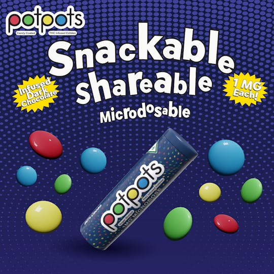 Dream Edibles - Potpots - Dark Chocolate 10ct. Single - 1