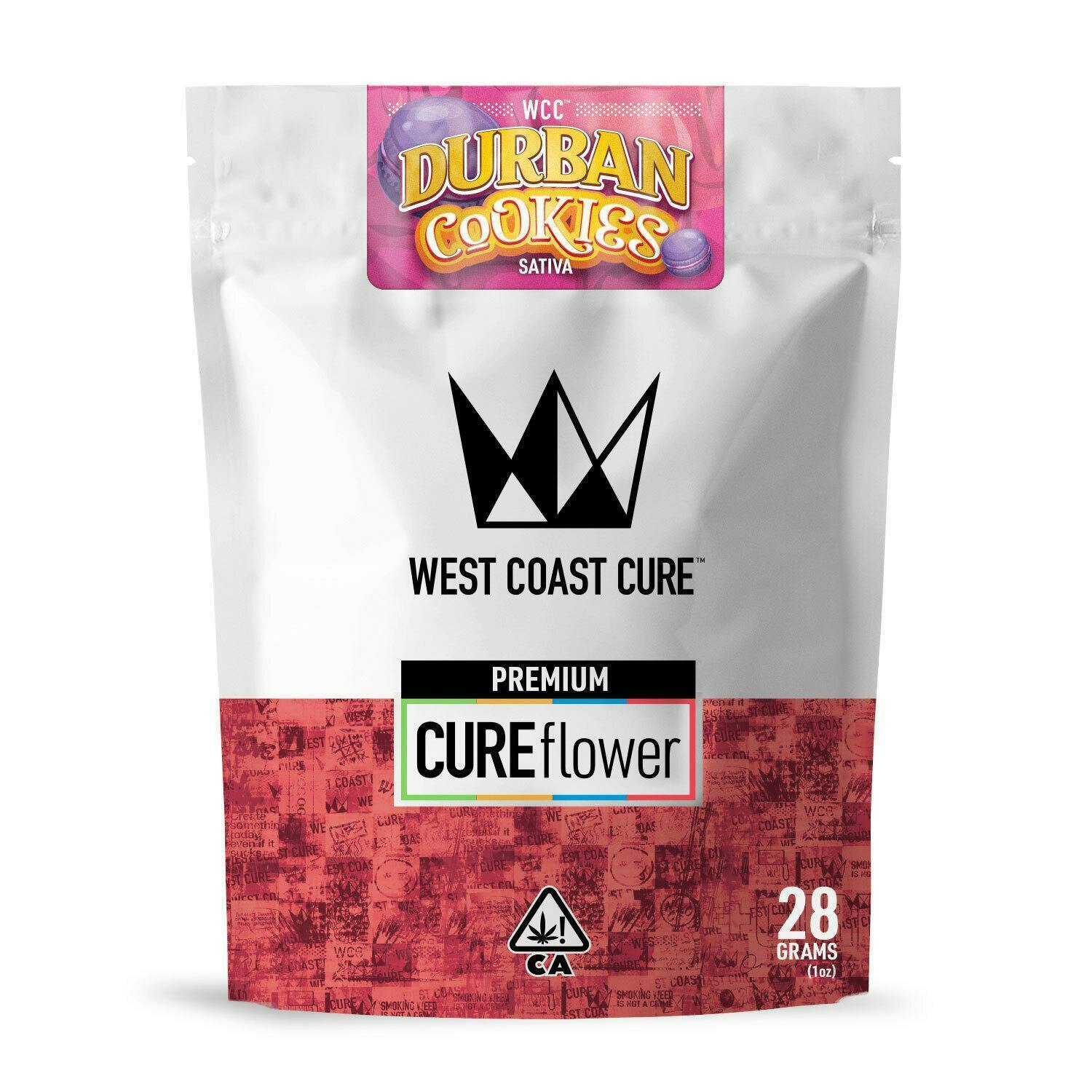 West Coast Cure - Durban Cookies - 28G Premium Flower - 1