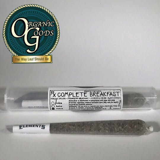Organic Goods - Organic Goods Pre-Roll Complete Breakfast 1 G - 1