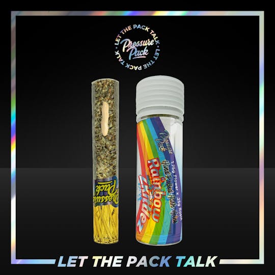 Pressure Pack - Pressure Pack Rainbow Zkittlez Hash-Holes 2g - 1