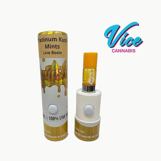 Vice Cannabis - Squishy Live Rosin Sauce Tank 0.5g: Platinum Kush Mints - 1