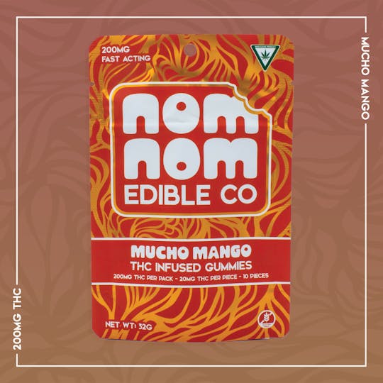 Nura - Nom Nom Edible CO. | Mucho Mango | 200mg - 1