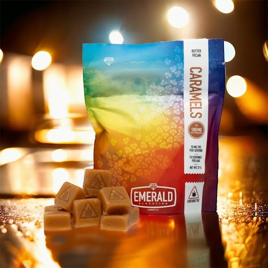 Emerald Elevation Cannabis Co - Butter Pecan Caramels - 1