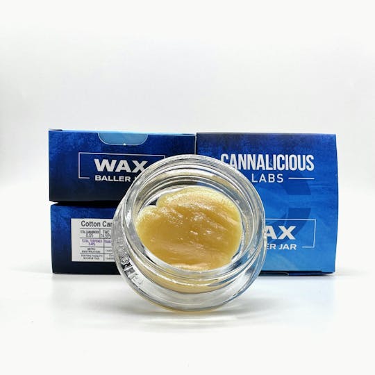 Cannalicious Labs - Cotton Candy Kush Wax - Baller Jar - 1