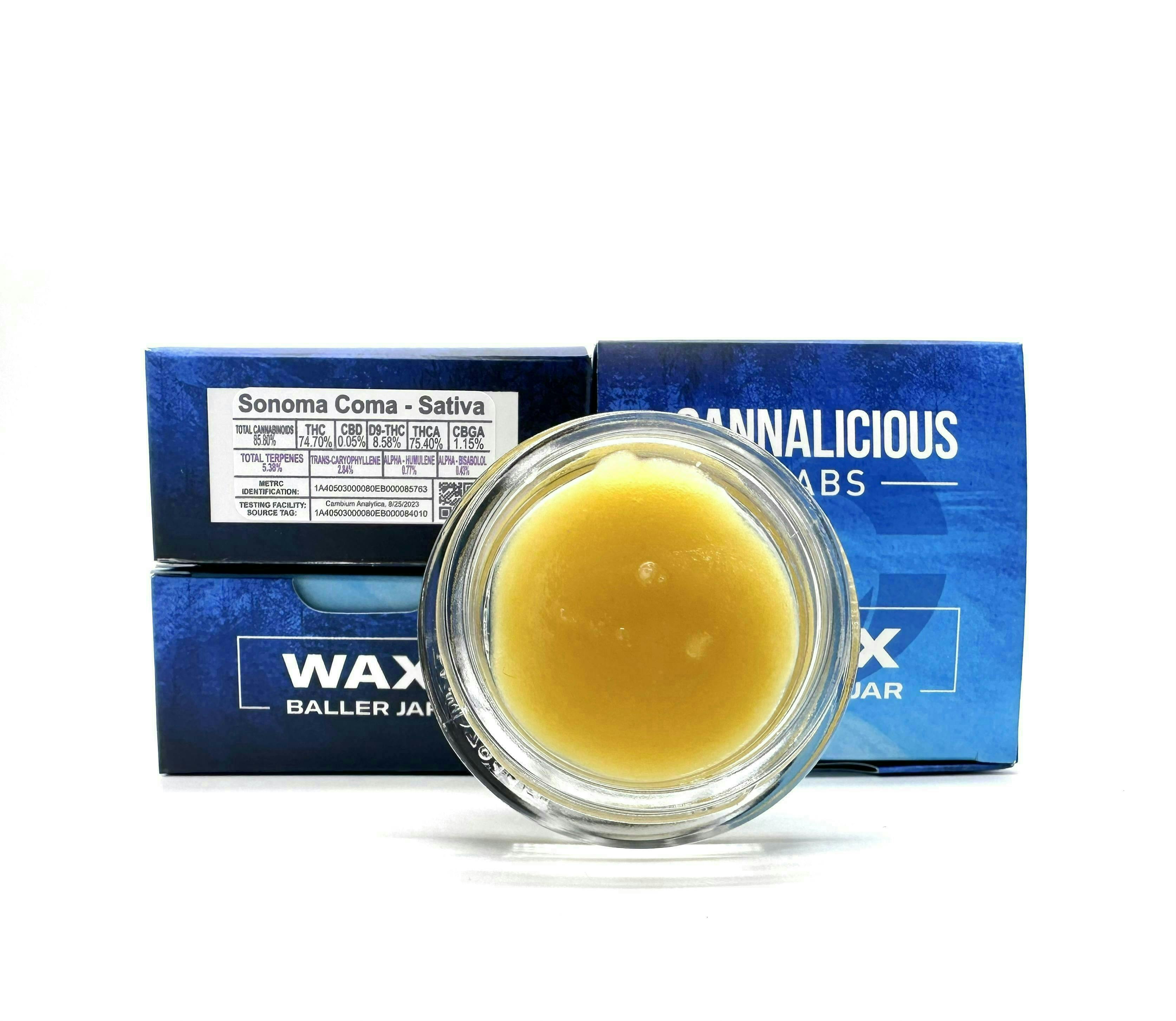 Cannalicious Labs - Cannalicious Labs | Sonoma Coma | Wax Concentrate - 1