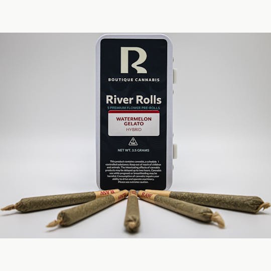River Remedy - River Remedy: River Rolls Watermelon Gelato 5 Pack - 1