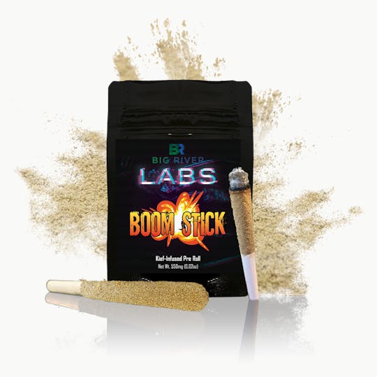 Big River Cannabis Company - Boom Stick Kief-Infused Pre Roll - 1