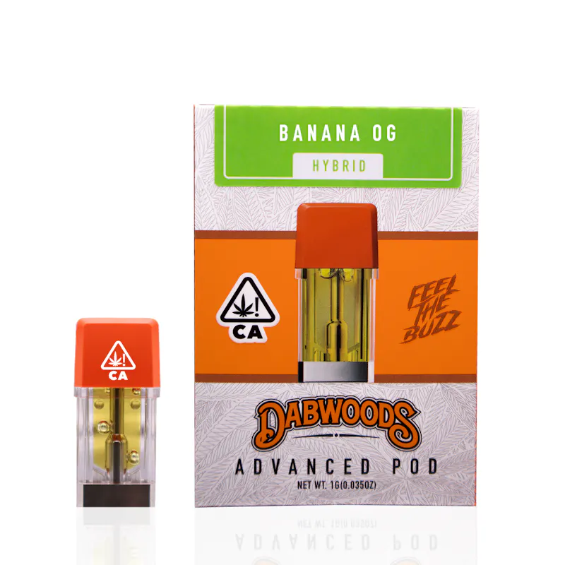 Dabwoods Banana OG Pod 1g