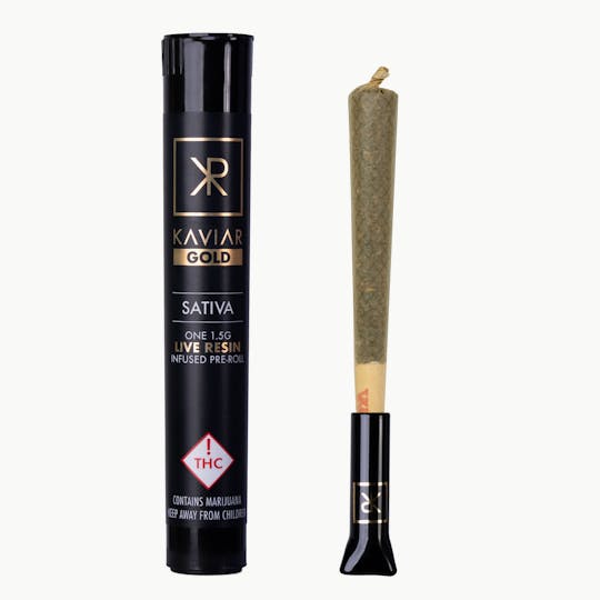 Kaviar - Kaviar Gold | Infused Sativa Pre-Roll - 1.5g - 1