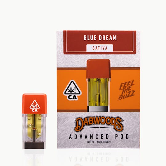 Dabwoods - VAPE POD- BLUE DREAM 1G - 1