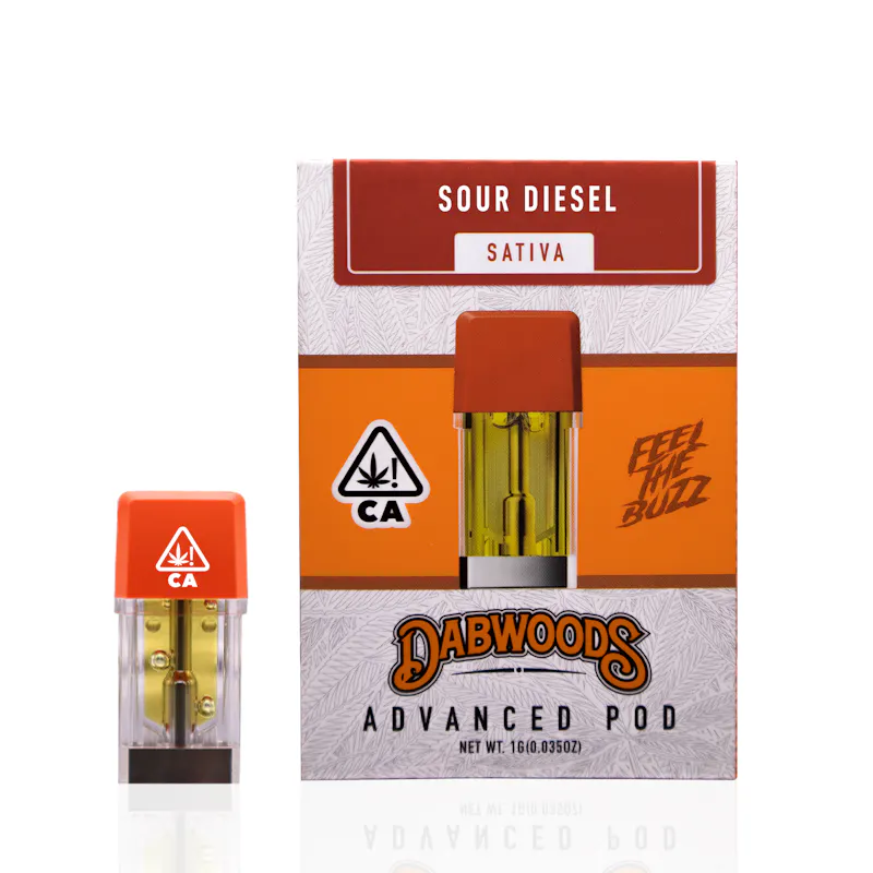 Dabwoods Sour Diesel Pod 1g