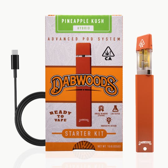 Dabwoods - VAPE- STARTER KIT PINEAPPLE KUSH 1G - 1