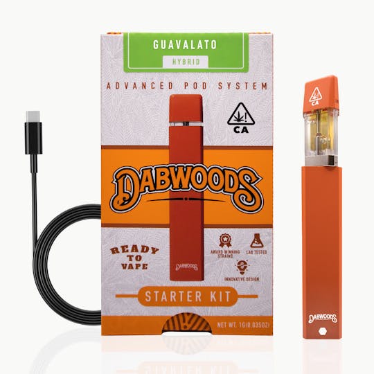Dabwoods - VAPE- STARTER KIT GUAVALATO 1G - 1