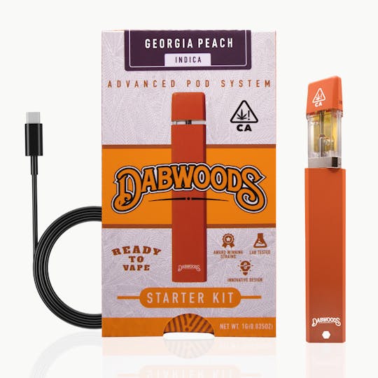 Dabwoods - VAPE- STARTER KIT GEORGIA PEACH 1G - 1