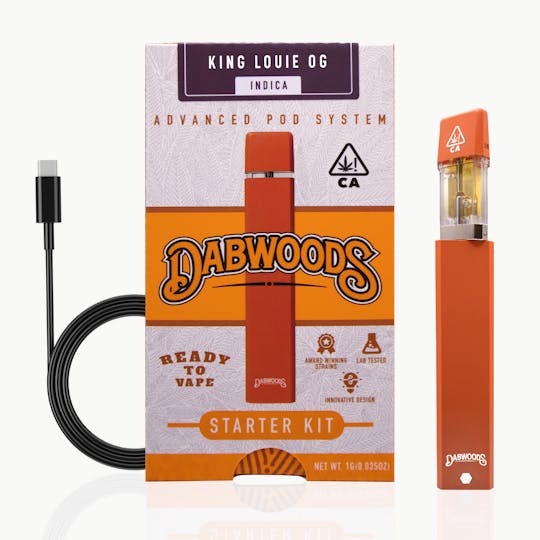 Dabwoods - VAPE - STARTER KIT KING LOUIE OG 1G - 1
