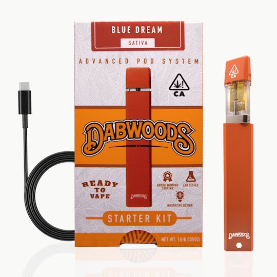 Dabwoods - VAPE- STARTER KIT BLUE DREAM 1G - 1