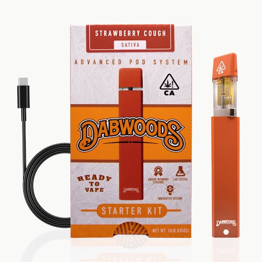 Dabwoods - VAPE- STARTER KIT STRAWBERRY COUGH 1G - 1