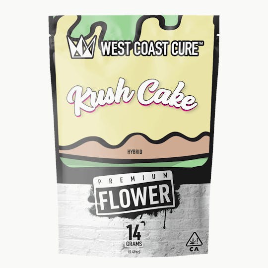 West Coast Cure - Kush Cake - 14G Premium Flower - 1
