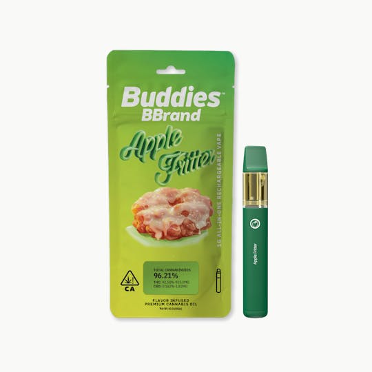 Buddies Brand - BBrand Apple Fritter 1g AIO Vape - 1