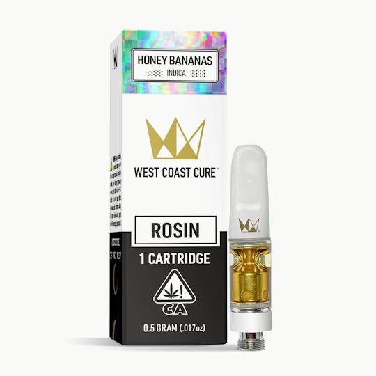 West Coast Cure - Honey Bananas Rosin Cartridge - 0.5g - 1