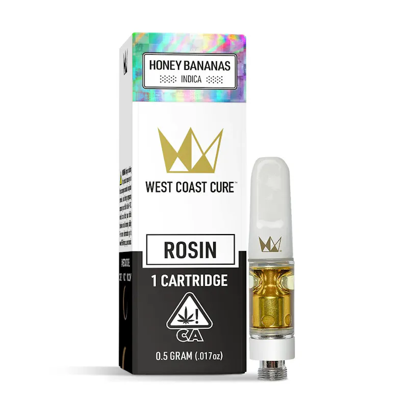 West Coast Cure Honey Bananas Rosin Cartridge - 0.5g