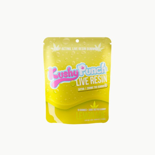 Kushy Punch - Kushy Punch - Lemonade Live Resin GUMMIES 200MG - 1