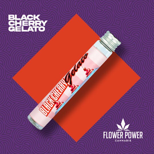Flower Power Cannabis - Black Cherry Gelato 1G Preroll - 1