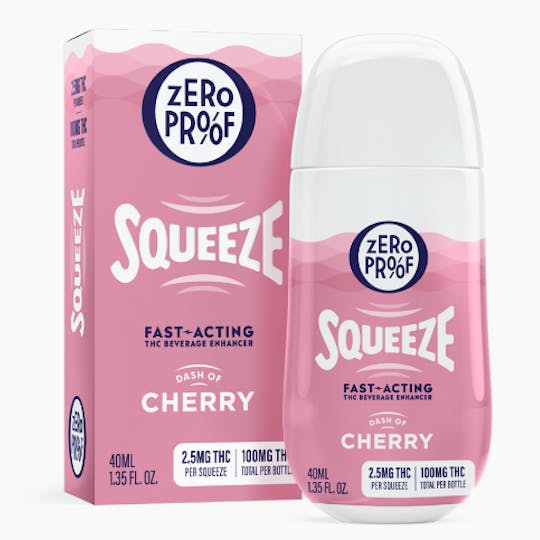 Zero Proof Squeeze - Zero Proof Squeeze Dash of Cherry 100mg - 1