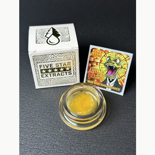 True North Collective MI - Five Star Extracts: Animal Pastor - 1 gram Nug Run Sugar Sauce - 1
