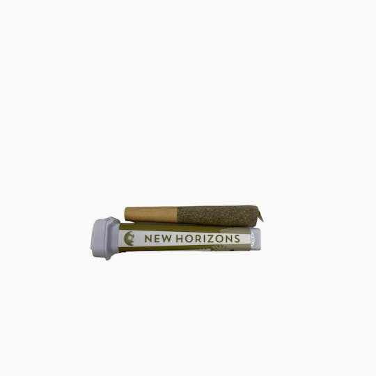 Indico - 1g Frozen Papaya w/ .1g Papaya Power Rosin Pearl Pre Roll - New Horizons - 1