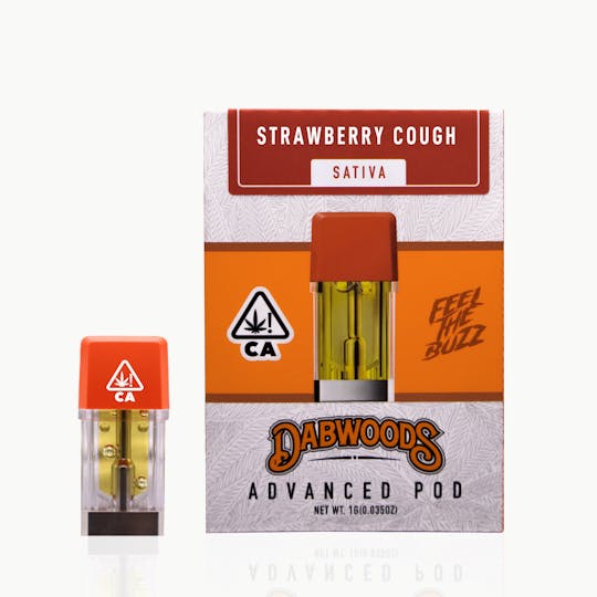 Dabwoods - VAPE POD- STRAWBERRY COUGH 1G - 1
