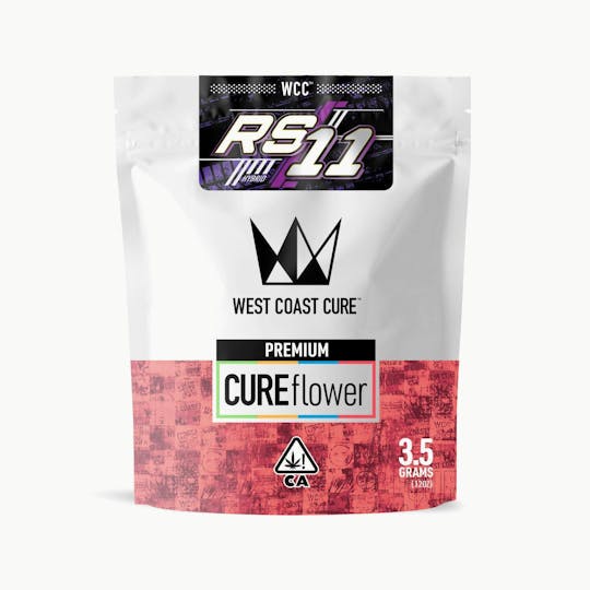 West Coast Cure - RS-11 - 3.5G Premium Flower - 1