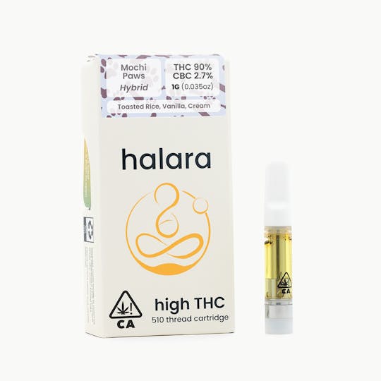 Halara - High THC - Mochi Paws 1G Cartridge - 1