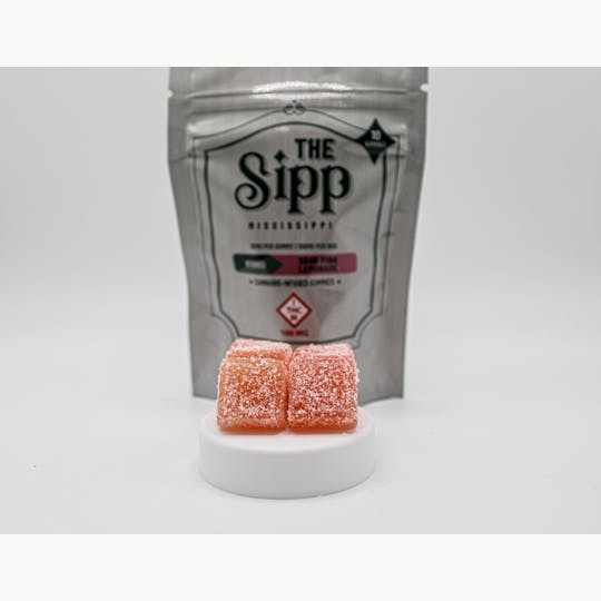 River Remedy - The Sipp: Sour Pink Lemonade Gummies - 100mg (10pk) - 1
