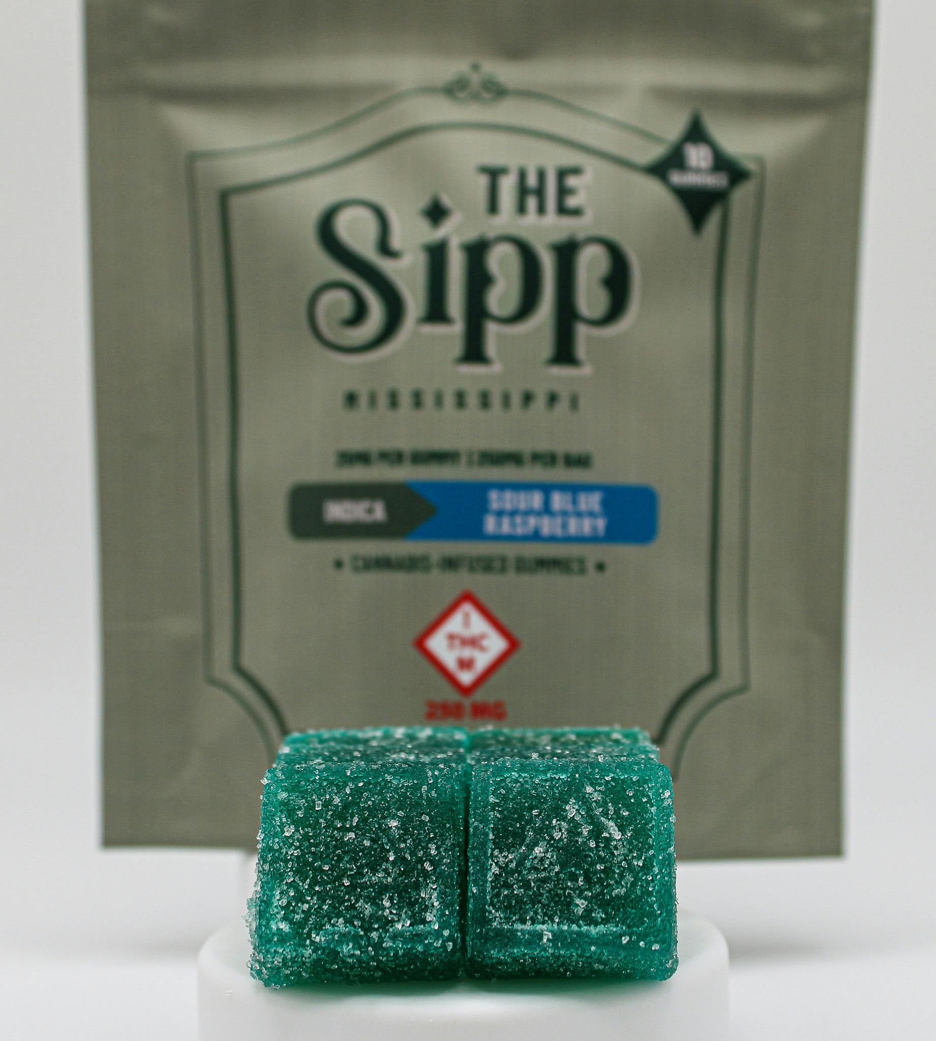 River Remedy - The Sipp: Sour Blue Razz Gummies - 250mg (10pk) - 1