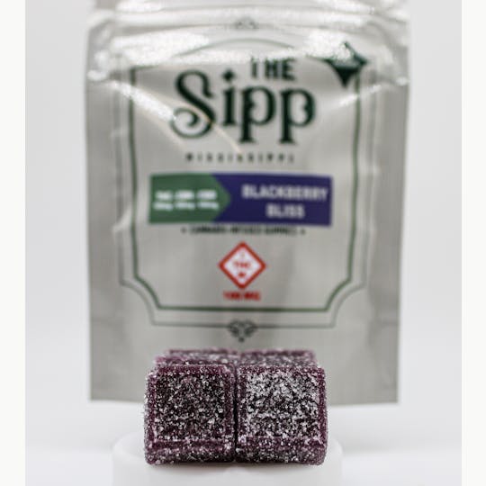 River Remedy - The Sipp: 1:1:1 100mg Blackberry Bliss Gummies (10pk) - 1